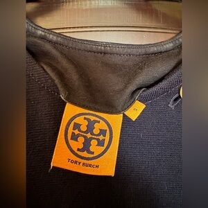 Tory Burch Black Dress with Gold Accents